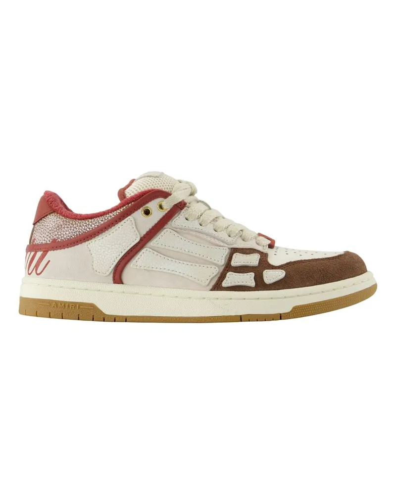 Amiri Men's Xl Skel Sneaker Multicolor Calfskin Multicolor