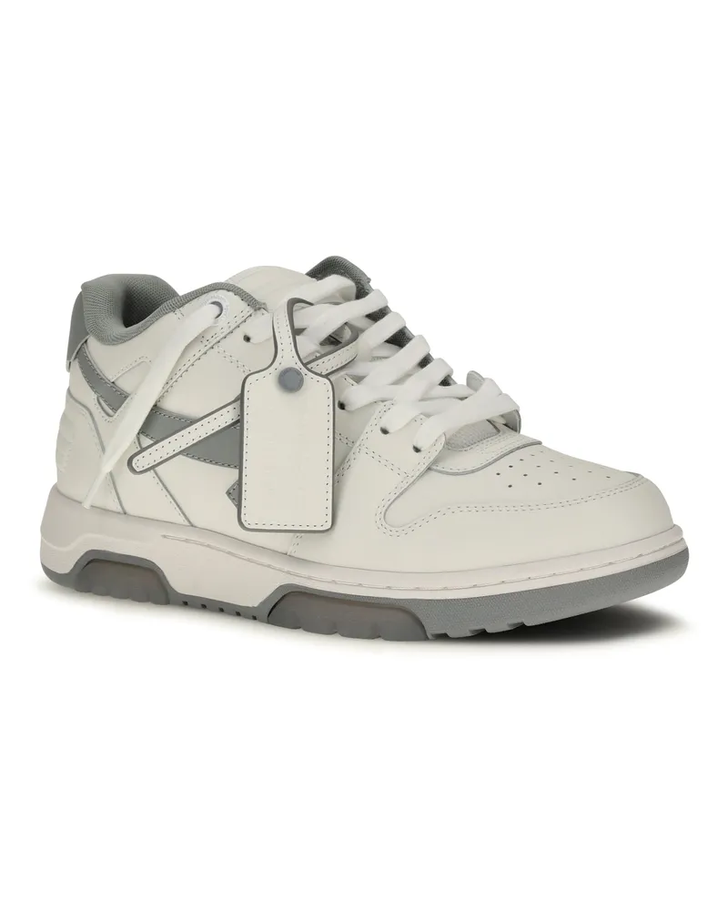 OFF-WHITE Men's Out Of Office Sneakers White-Grey White