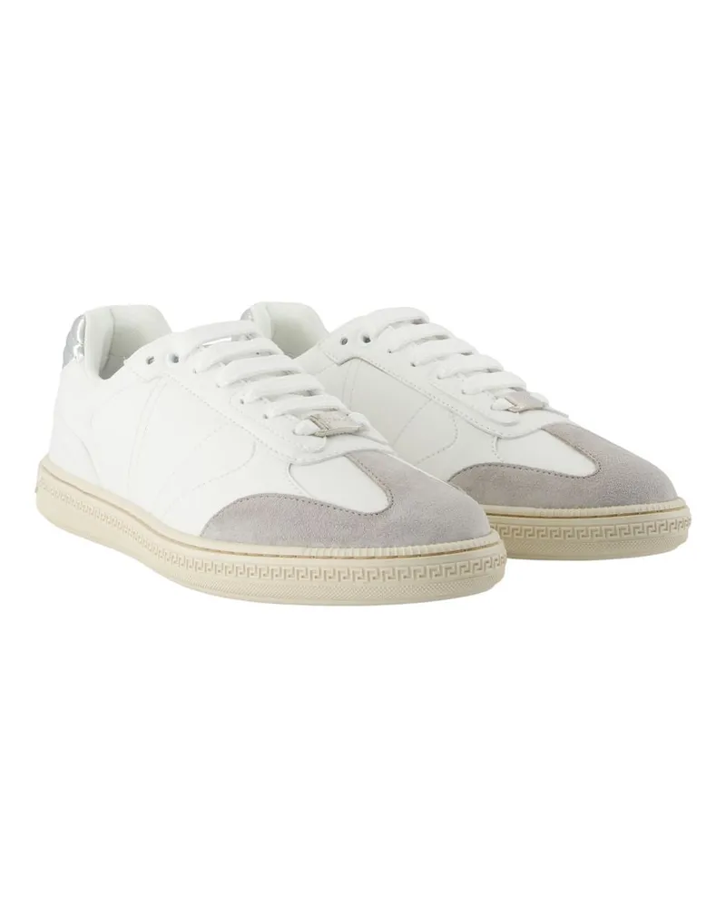 Versace Men's Free Bio Sneaker White Synthetic White