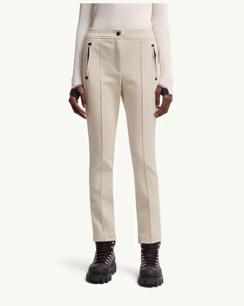 Moncler H25 Trousers — Ecru Ecru