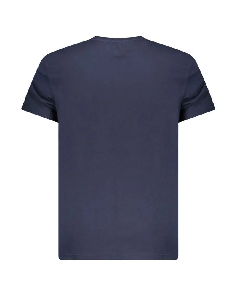 Tommy Hilfiger Logo-Embroidered Cotton T-Shirt — Navy Navy