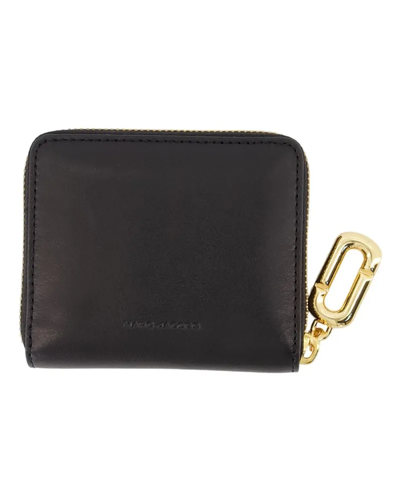 Marc Jacobs Women's The Slim Compact Wallet -  Leather Black Cowhide Accessories Black