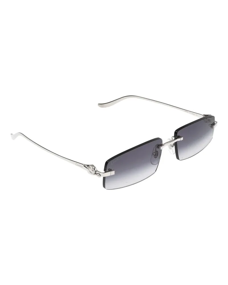 Cartier Unisex Sunglasses Ct0505s 002 Silver Grey 16-135 Metal Silver