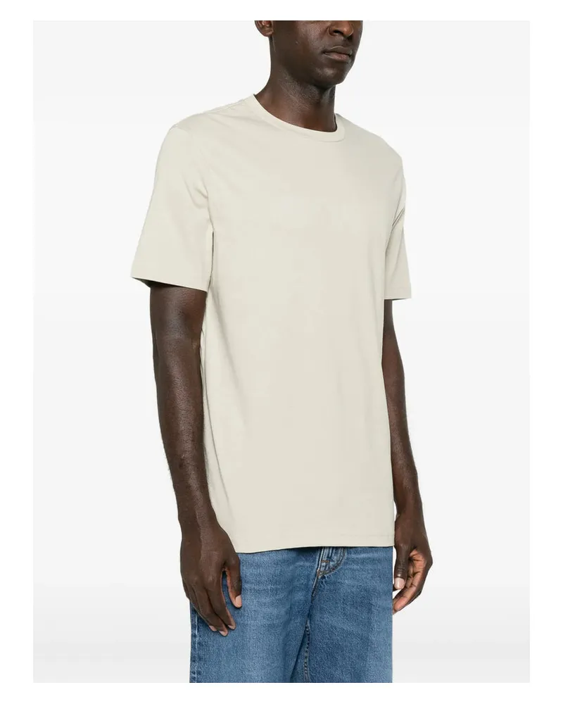 HUGO BOSS Cotton T-Shirt — Beige Beige