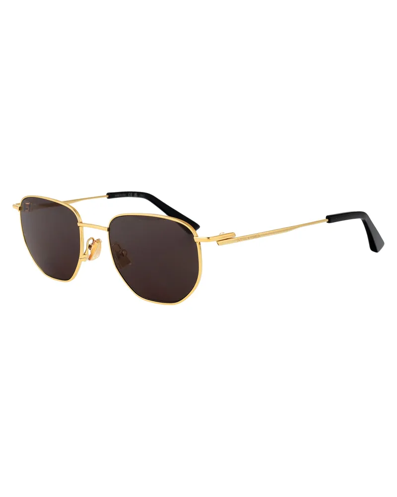 Bottega Veneta BV1301S Sunglasses — Gold Gold