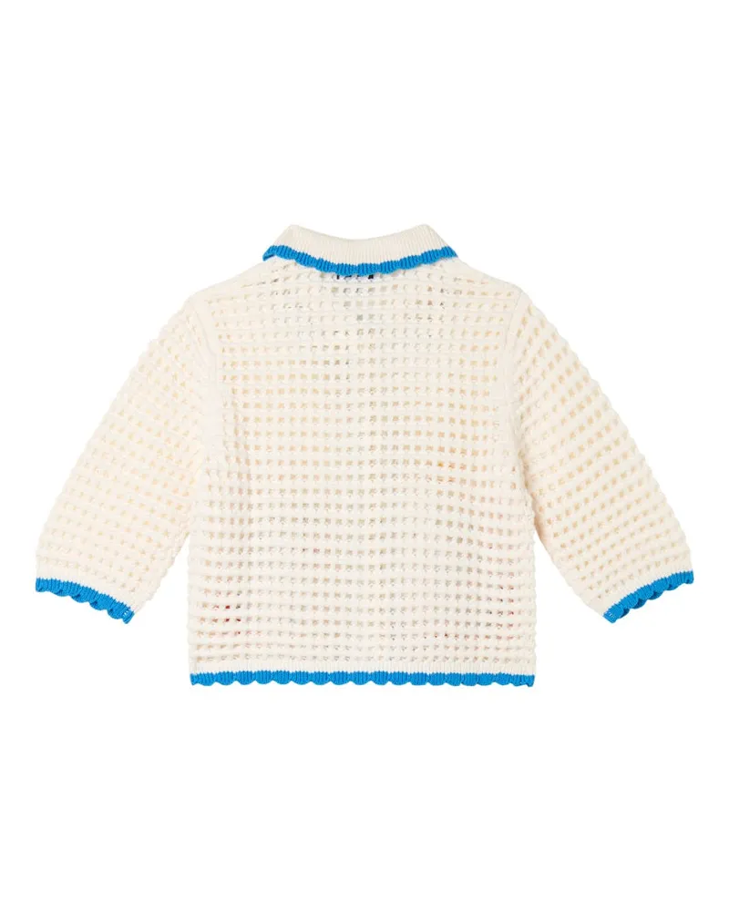 Stella McCartney Floral-Print Cotton Sweatshirt — Multicolor Multicolor