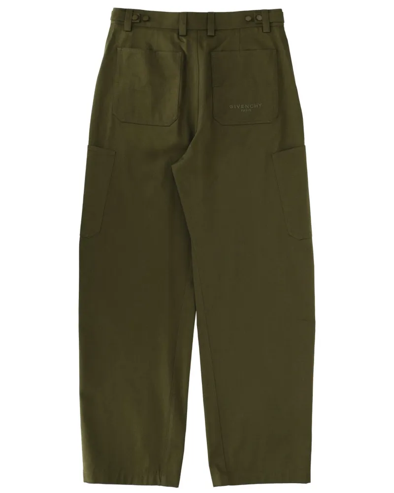Givenchy Couture Seam Trousers — Brown Brown