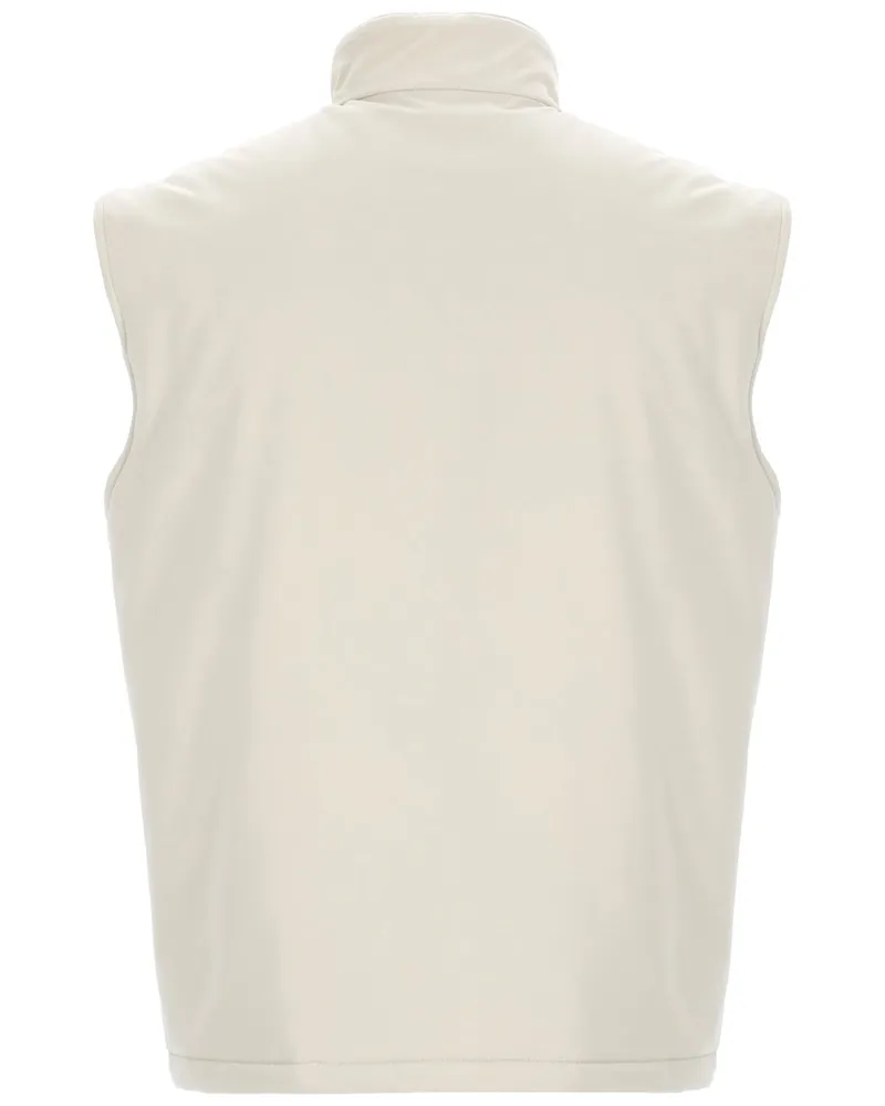 Fay Turtleneck Vest — Ivory Ivory