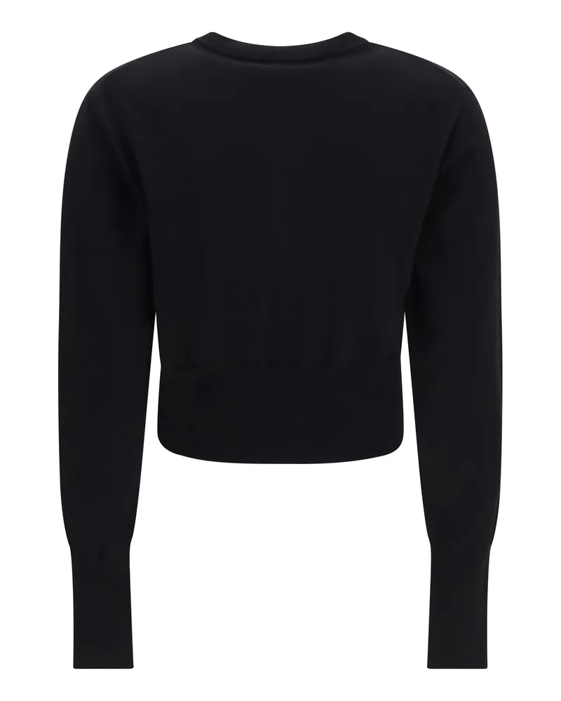 Vivienne Westwood Women's Bea Crop Cardigan Black Cotton; Kashmir-Capra Hircus Kashmir/capra Sweater Black