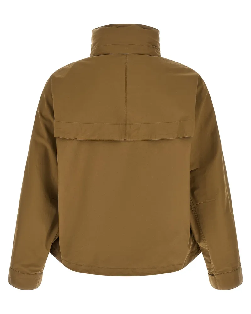 Christophe Lemaire Men's Bicolor Cotton Parka Clothing Bicolor