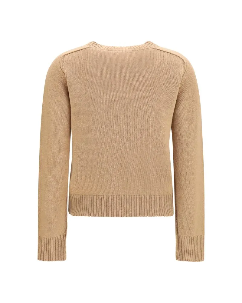 Burberry Women Beige Cashmere Sweater Clothing Beige