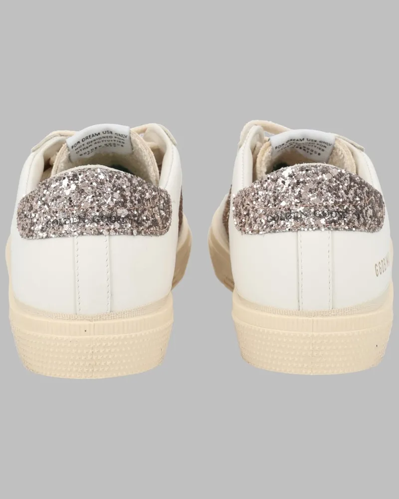 Golden Goose May Sneakers — White White