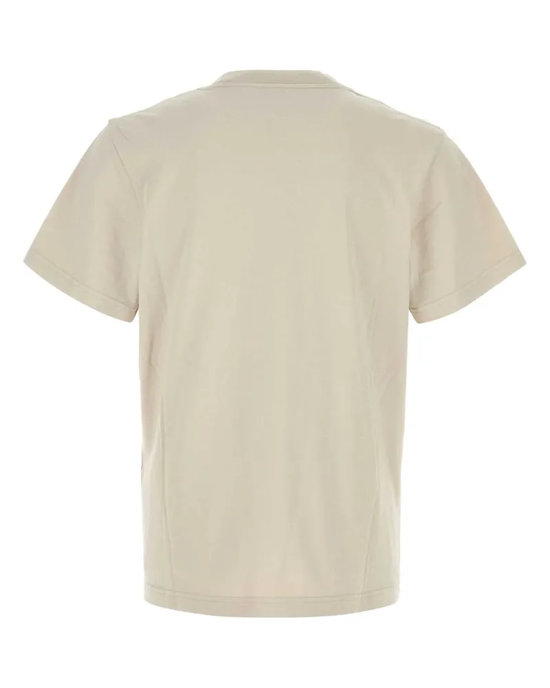Entire Studios Men's Sand Cotton T-Shirt Offwhite Exterior White