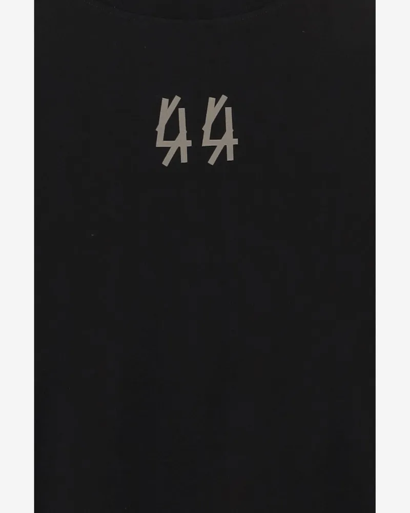44 LABEL GROUP Men Cotton T-Shirt Black T-Shirts And Polos Black