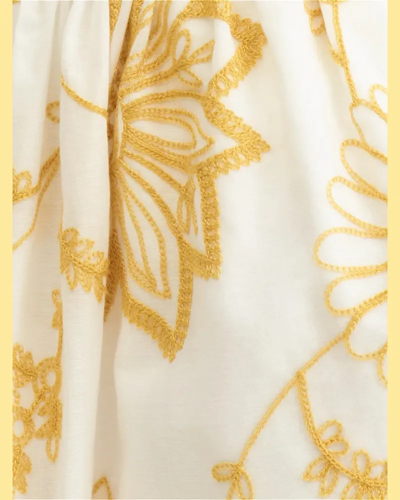 Eres Women's Calie Midi Skirt Ss26 W White