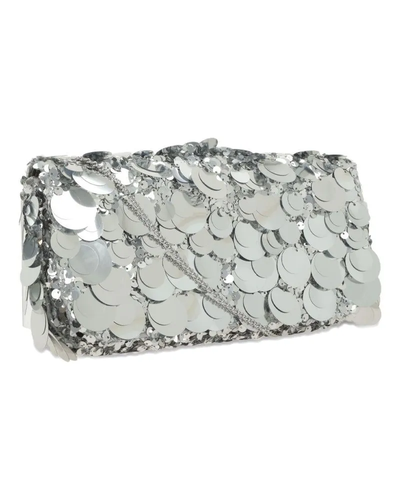 Paco Rabanne Sparkle Shoulder Bag — Silver Silver