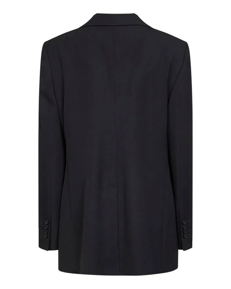 Dolce & Gabbana Women's Black Wool Gabardine Jacket Virgin Black