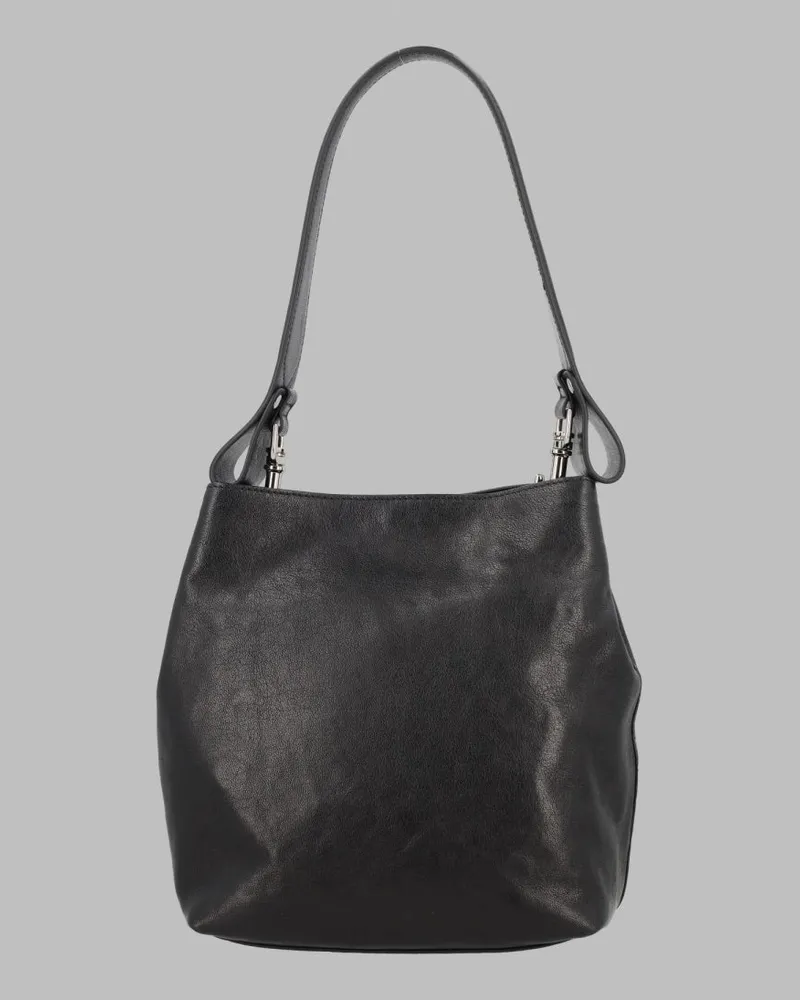 Vivienne Westwood Women's Shoulder Bag Lottie Small Leather Black Calf Black