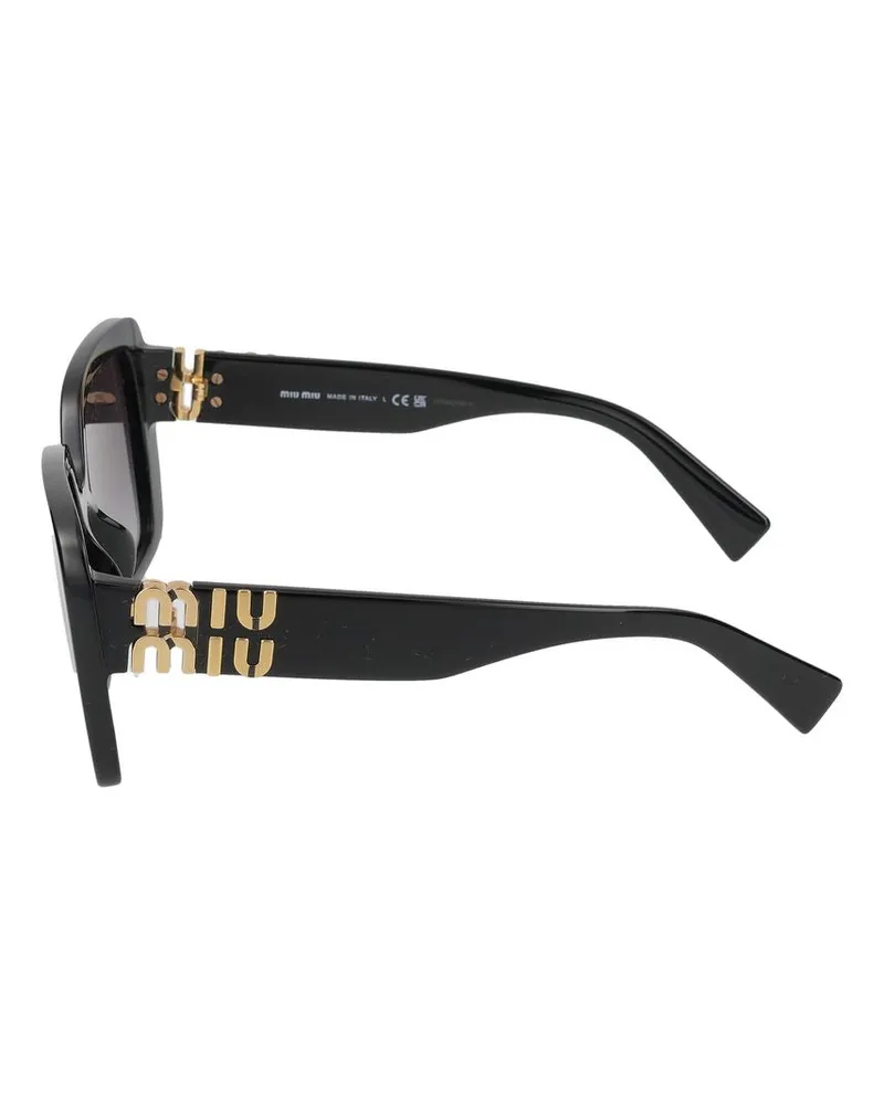Miu Miu Women's Sunglasses Miu 0mu 10ys 1ab5d1 17-135 Acetate Black