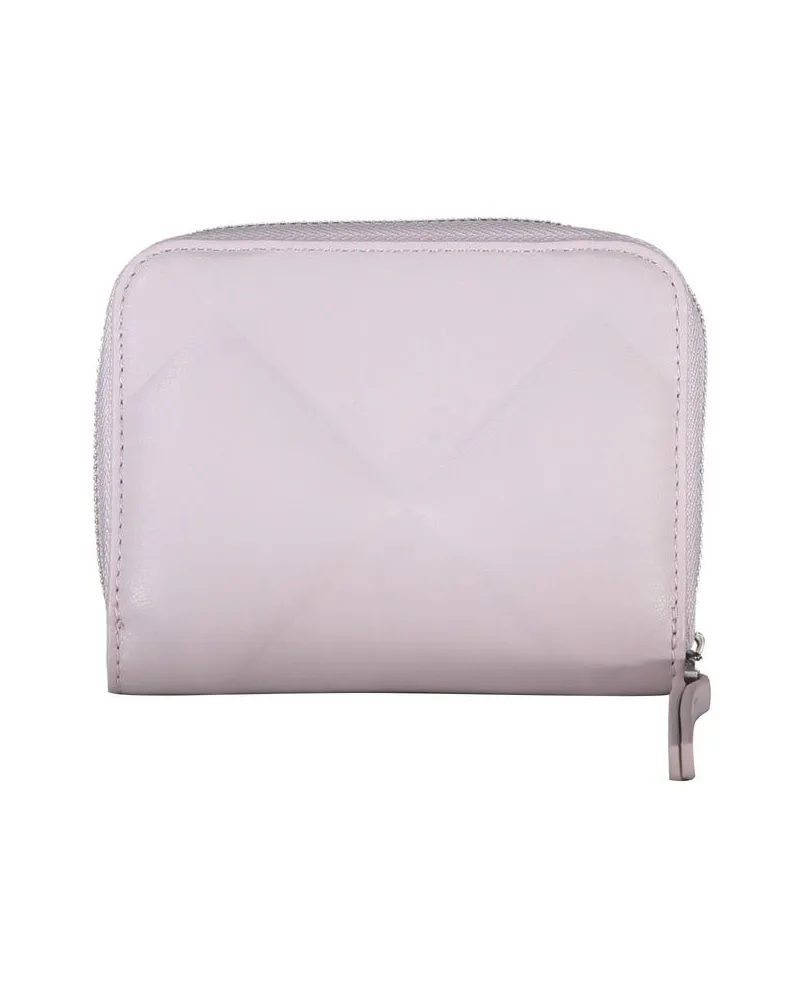Calvin Klein Logo-Embossed Wallet — Purple Purple