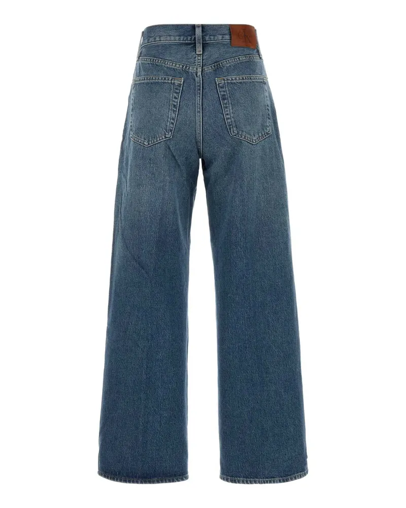 Calvin Klein Wide Jeans — Blue Blue