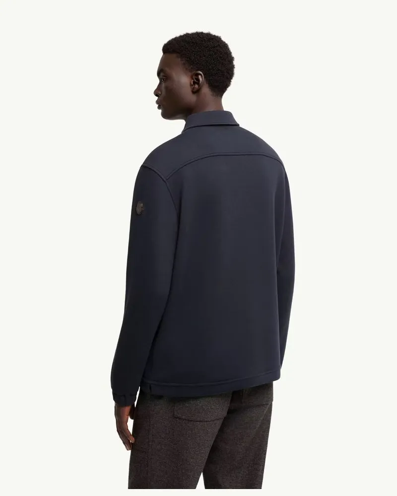 Moncler MCL H26 Polo — Navy Navy