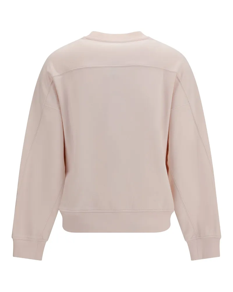 Kitsuné Women Dreaming Fox Sweatshirt Mauve Cotton Sweatshirts Sweater Mauve