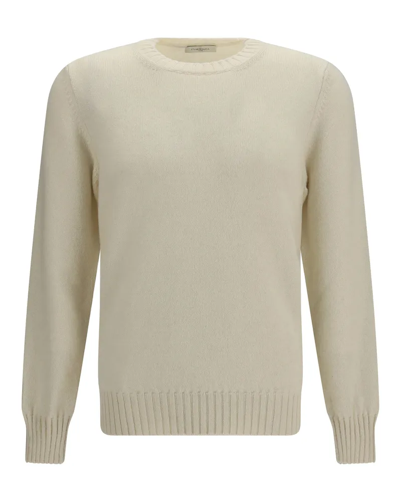 Piacenza Cashmere Crewneck Sweater — Red Red
