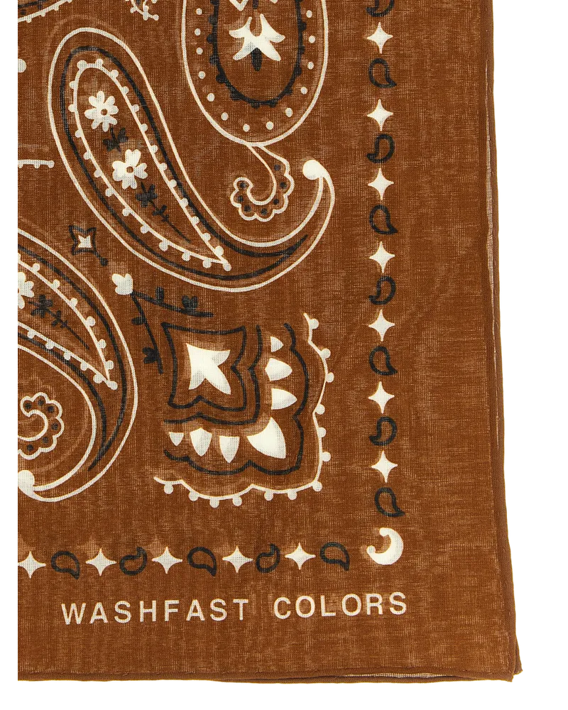 Alanui Women's Brown Cotton Foulard Accessory Brown
