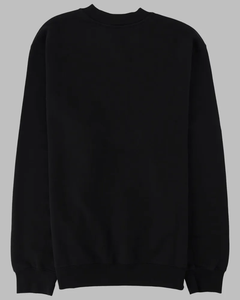 Jacquemus Grosgrain Logo Sweatshirt — Black Black