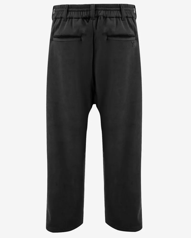 adidas Men's Stretch Velvet Trousers Black Recycled Polyester-Elastane Polyester/elastane Black