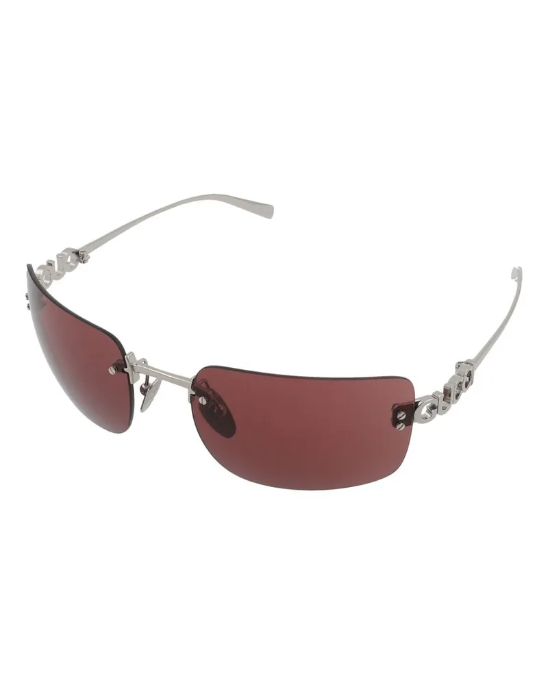 Gucci GG2038S Rimless Sunglasses — Red Red