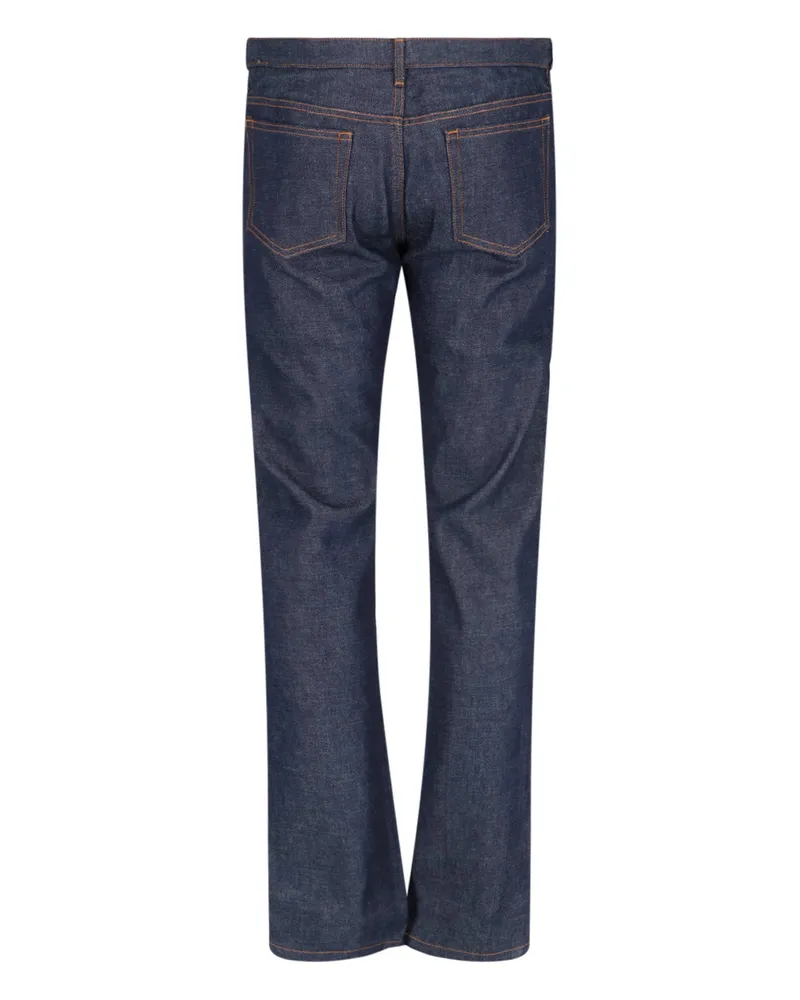 A.P.C. Men's  Jeans Blue Cotton Blue