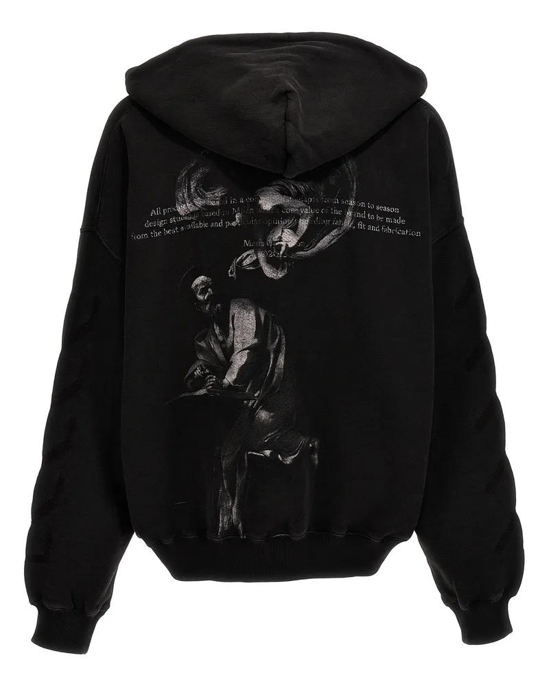 OFF-WHITE Hoodie — Black Black