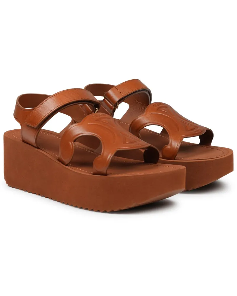 Celine Sunny Sandals — Beige Beige