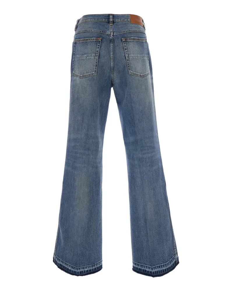 Amiri Men's Flare Jeans Ma Light Blue Cotton Blue