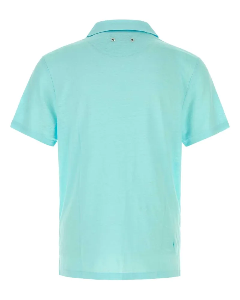 Vilebrequin Pyramid Polo Shirt — Blue Blue