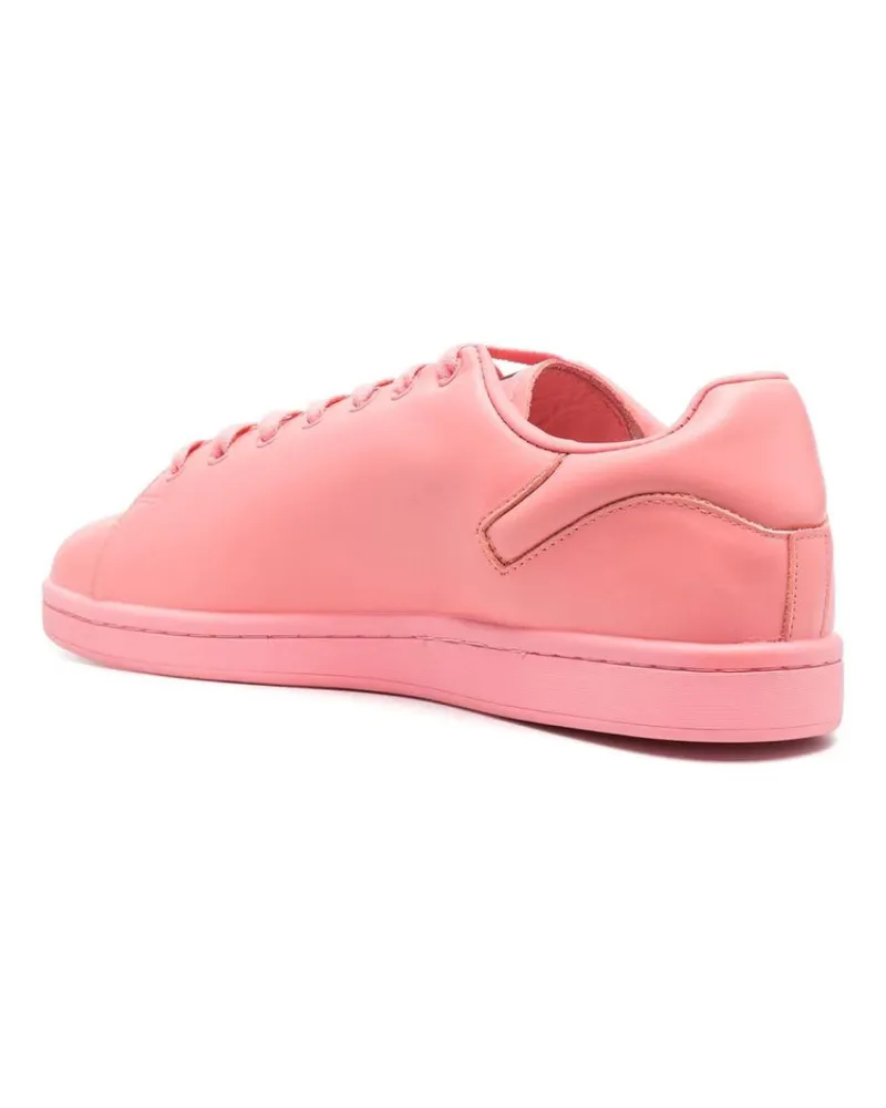 Raf Simons Women's Runner Orion Sneakers Pink Leather Rubber Pink