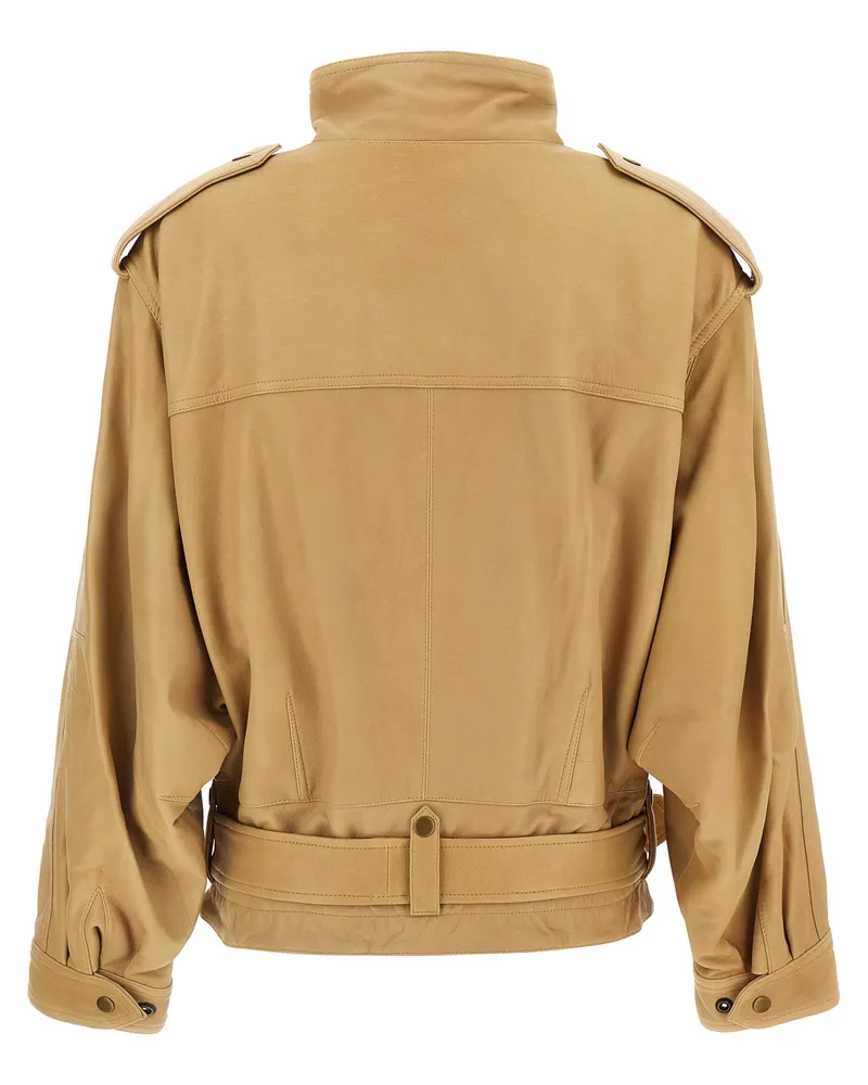 Isabel Marant Farza Jacket — Beige Beige