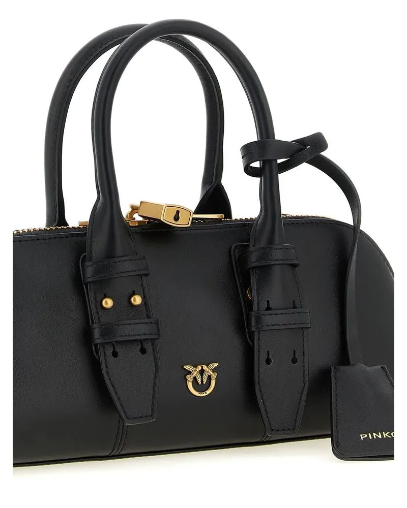 Pinko Escape Baguette Shoulder Bag — Black Black
