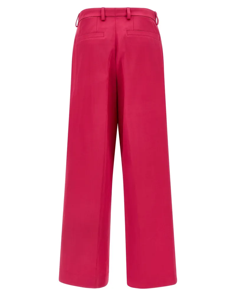 Dries van Noten Penn Trousers — Pink Pink