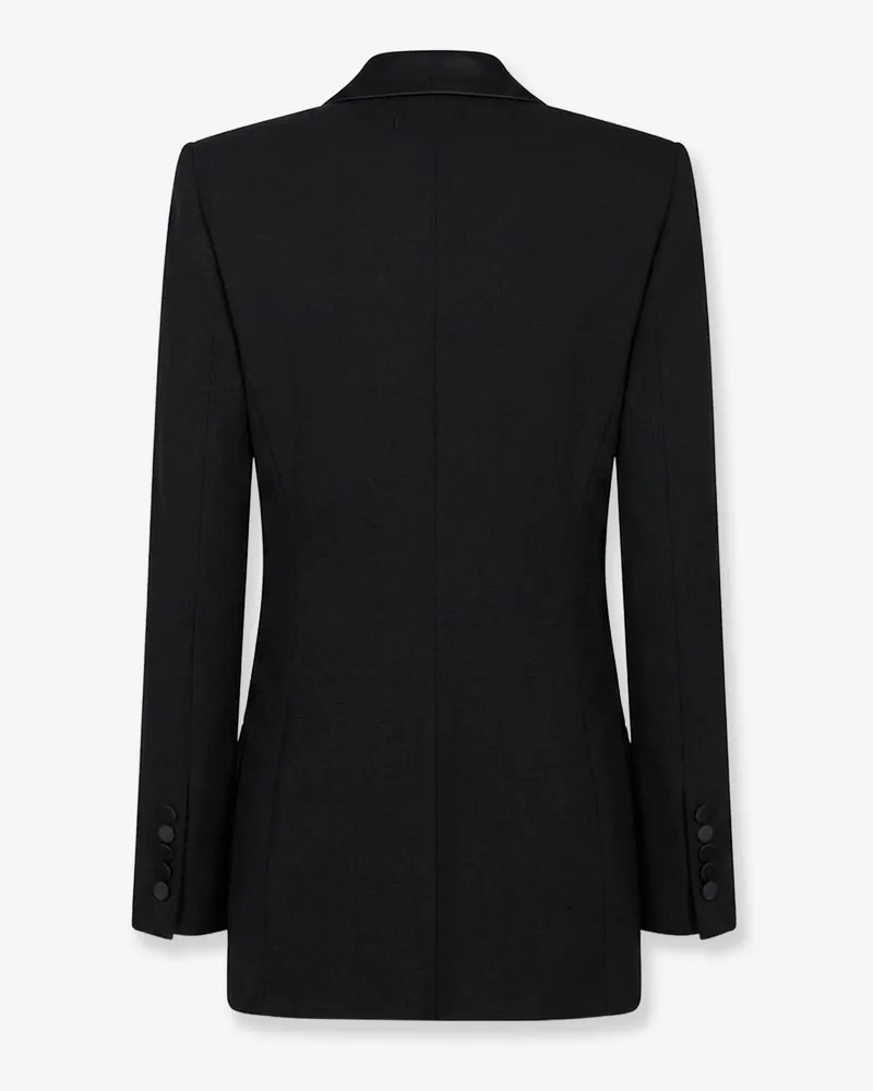Tom Ford Women's Tuxedo Blazer Wool Black Blazers Jacket Black