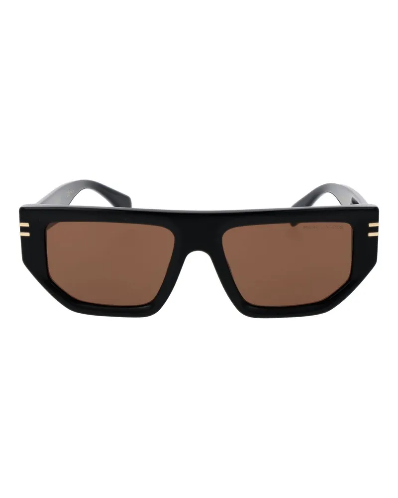 Marc Jacobs MA-1067440 Square Acetate Sunglasses — Black Black