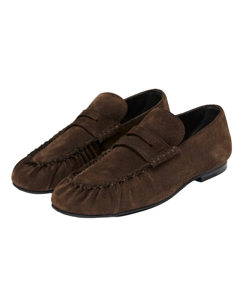 Alohas Women's Loafers Aven Suede Brown Brown