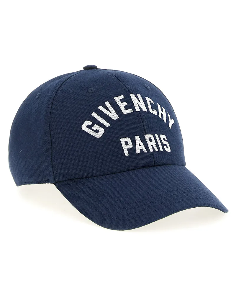 Givenchy Logo-Embroidered Baseball Cap — Navy Navy