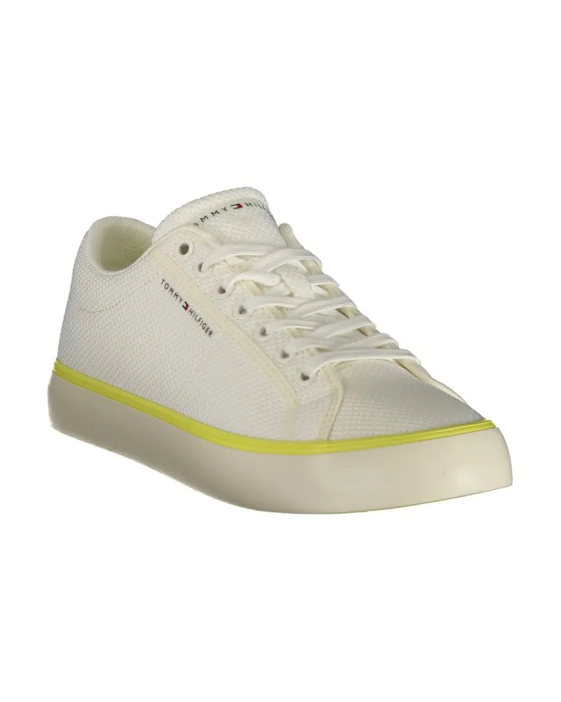 Tommy Hilfiger Contrast Stripe Sneaker — White White