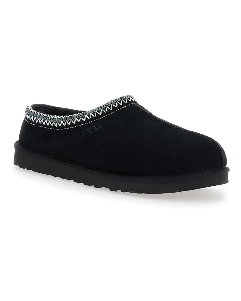 UGG Men's Mule Tasman Suede Black Black