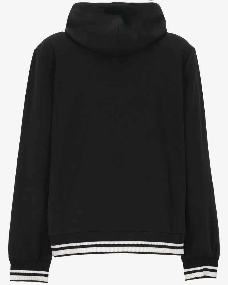 Gucci Men's Technical Jersey Sweatshirt Black Polyester Sweatshirts Sweater Black
