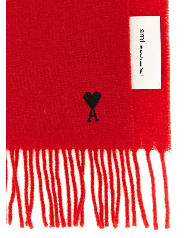AMI Paris Scarf — Red Red