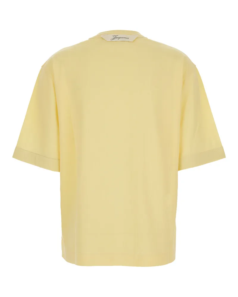 Jacquemus Women's T-Shirt Ventadou Yellow Paper T-Shirts & Jerseys Yellow